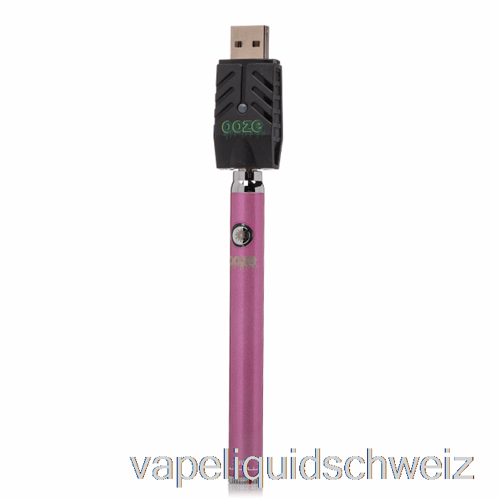 Ooze 320mah Twist Slim Pen Akku Eisrosa Vape Ohne Nikotin